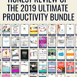 Is the 2019 Ultimate Productivity Bundle right for you? Learn more in my honest review!