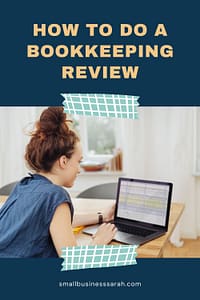How to do a bookkeeping review