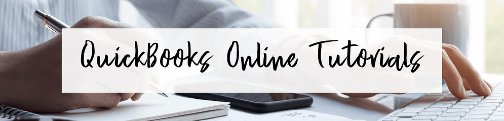 QuickBooks Online Tutorial header QuickBooks Online Tutorial header